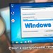 Windows 7 с окном восстановления с помощью контрольной точки, лицо Владимира Белева.